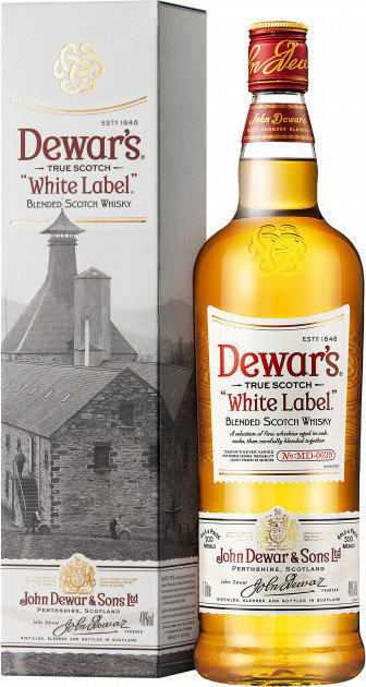 Акція на Виски Dewar's White Label от 3 лет выдержки 1л 40% gift box (PLK5000277001255) від Stylus
