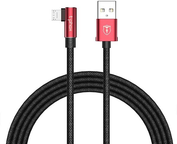 T-PHOX Usb Cable to microUSB Champion Gaming 3A 1.2m Black/Red (T-L804 Black/Red)
T-PHOX Usb Cable to microUSB Champion Gaming 3A 1.2m Black/Red (T-L804 Black/Red)