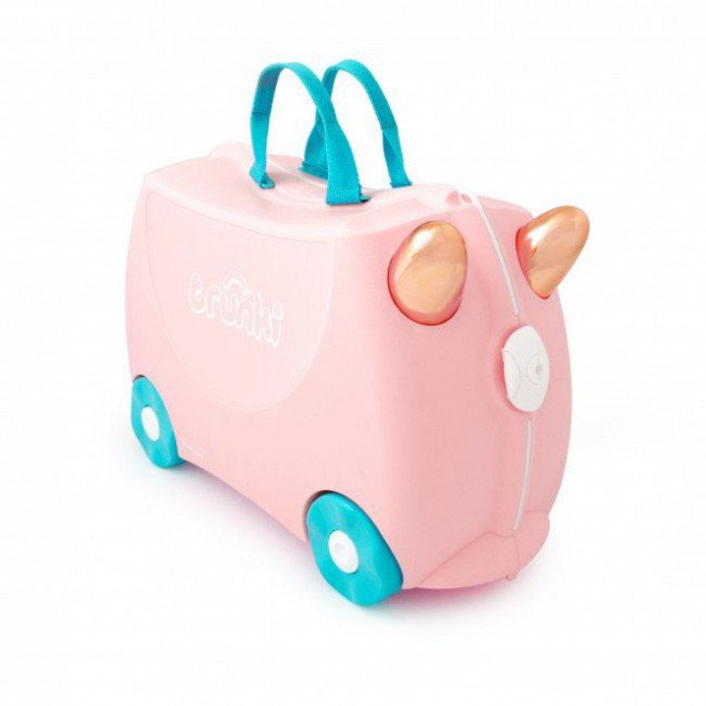 Акція на Детский чемодан для путешествий Trunki Flossi Flamingo (0353-GB01) від Stylus
