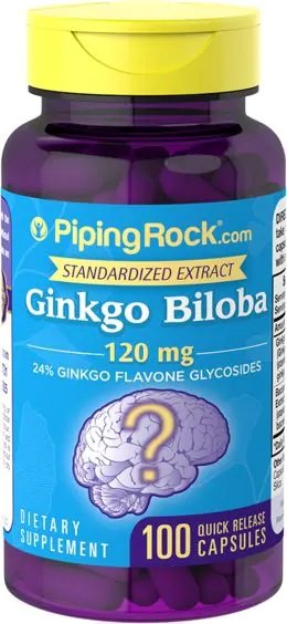 Piping Rock Ginkgo Biloba Extract 120 mg Full Spectrum Nutrition 100 Capsules Экстракт гинко билоба
Piping Rock Ginkgo Biloba Extract 120 mg Full Spectrum Nutrition 100 Capsules Экстракт гинко билоба