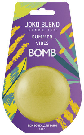Акція на Joko Blend Summer Vibes 200 g Бомбочка-гейзер для ванны від Stylus