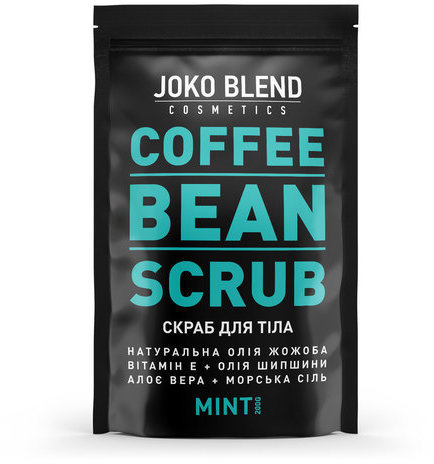 Акція на Joko Blend Mint 200 g Кофейный скраб від Stylus