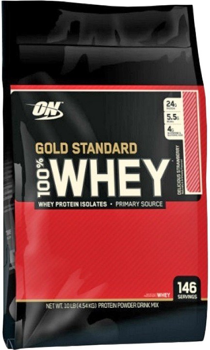 Акція на Optimum Nutrition 100% Whey Gold Standard 4540 g /146 servings/ Vanilla Ice ream від Stylus