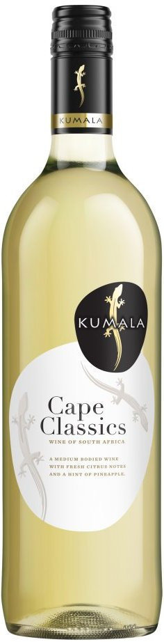 Акція на Вино Kumala "Cape Classics Dry White" (сухое, белое) 0.75л (BDA1VN-VKU075-003) від Stylus