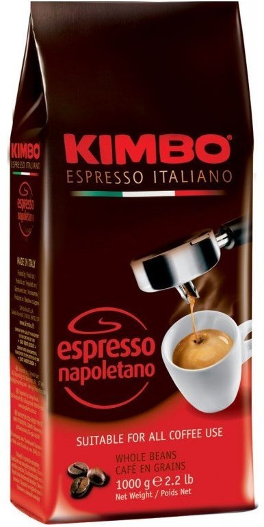 Акція на Кофе Kimbo Espresso Napoletano, зерно, 1 кг (WT3549) від Stylus