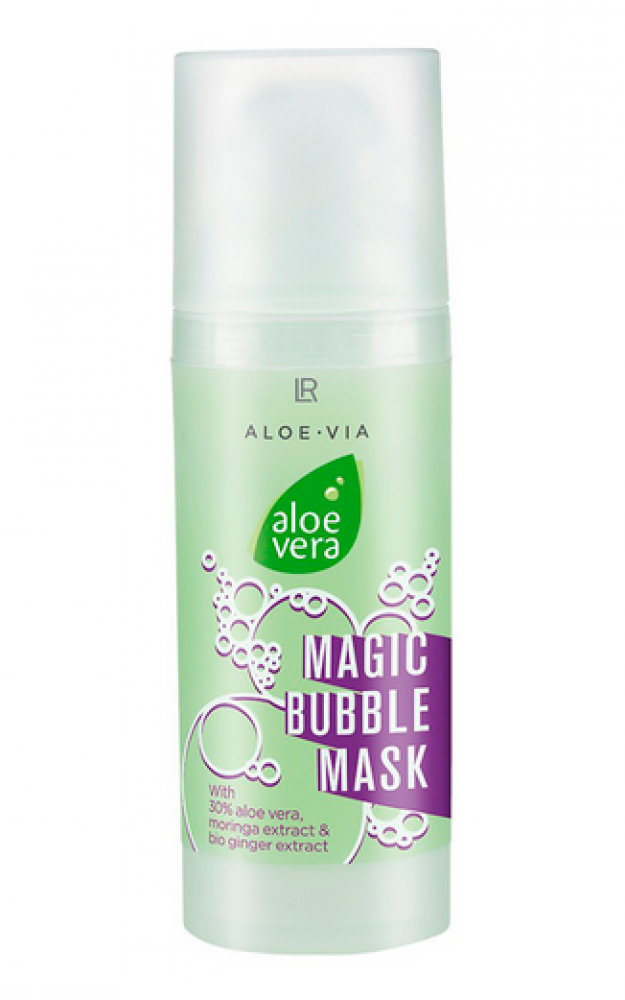 Акція на Lr Aloe Via Aloe Vera Пузырьковая маска 50 ml від Stylus