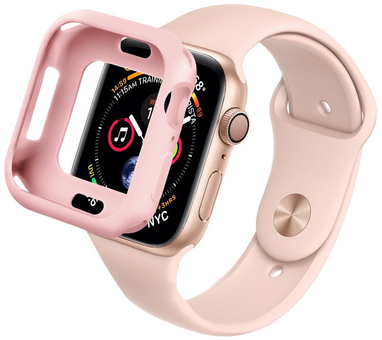 COTEetCI Tpu Case Pink (CS7050-PK) for Apple Watch 44mm