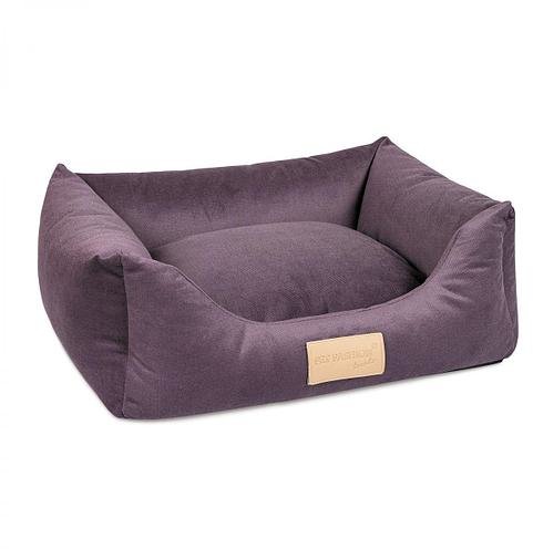 Лежак для котов и собак Molly №2 62x50x19 см фиолетовый (4823082421329)