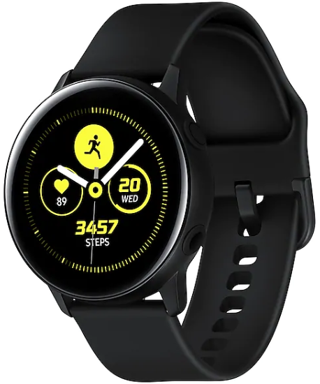 Акція на Samsung Galaxy Watch Active Black (SM-R500NZKA) від Stylus