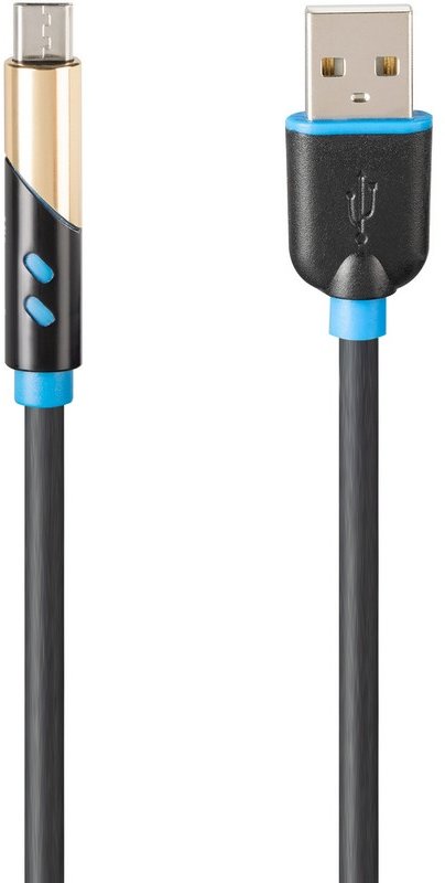 Акція на Gelius Usb Cable to microUSB Pro Maestro 1m Black (GP-UC01m) від Stylus