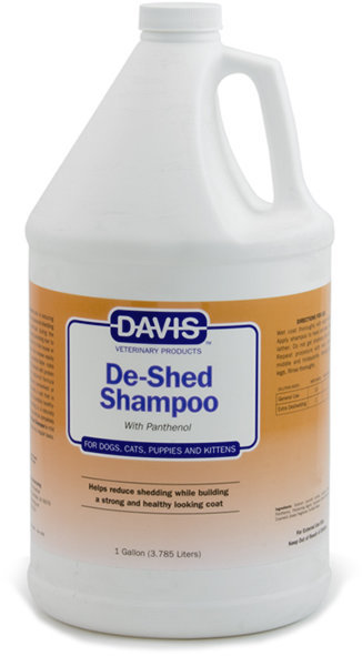 davis Шампунь Davis De-Shed Shampoo облегчение линьки для собак и котов 3.8 л (54967)
