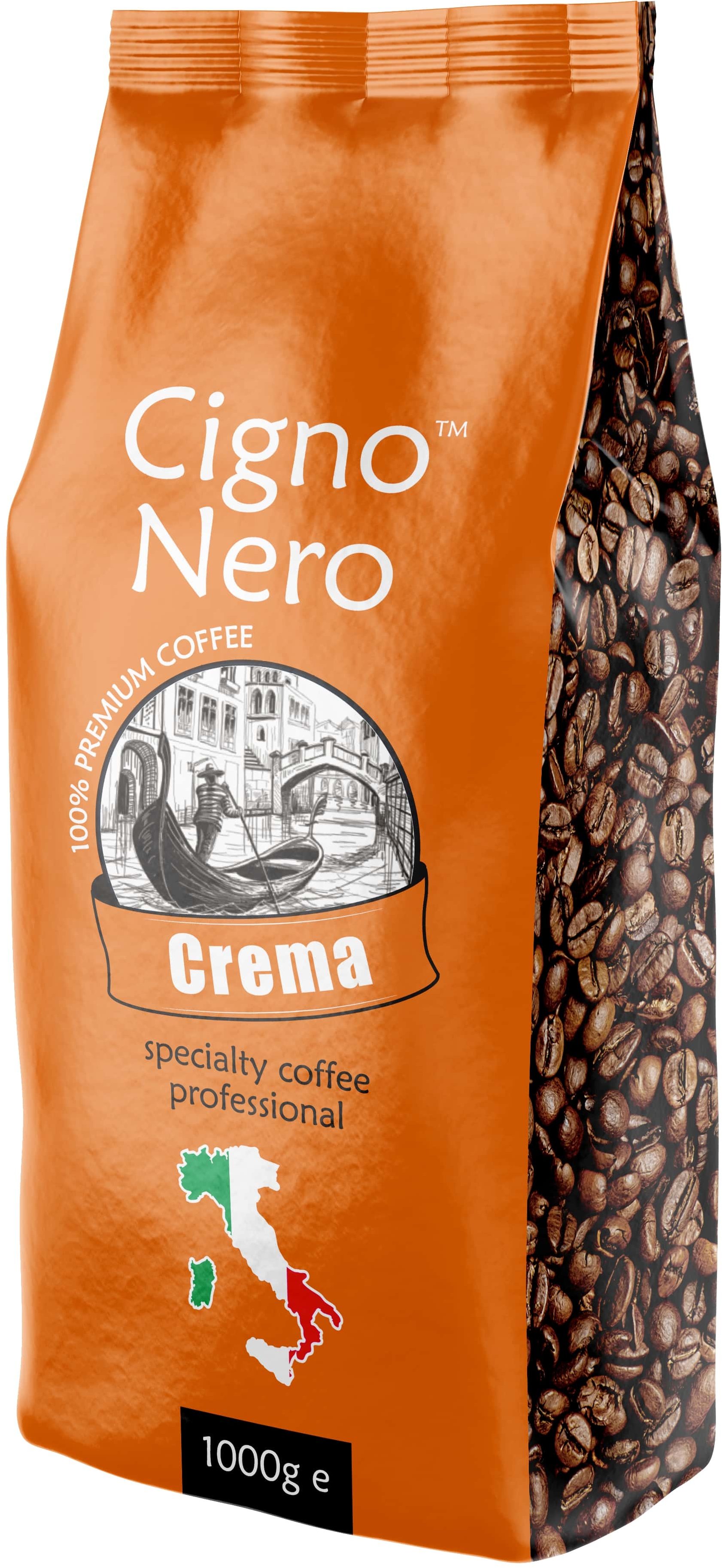 Акція на Кофе Cigno Nero Crema в зернах 1кг (PLK4820154091381) від Stylus