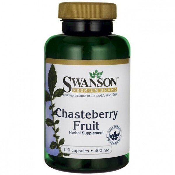 Акція на Swanson Chasteberry Fruit 400 mg Витекс священный 120 капсул від Stylus