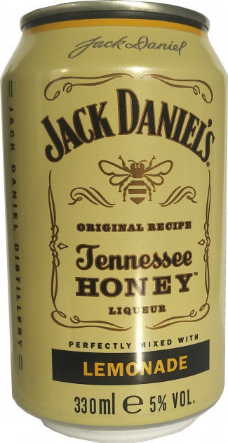 Акция на Напиток алкогольный Jack Daniels Honey Whiskey-Lemonade ж/б 0.33л (PLK5099873005217) от Stylus