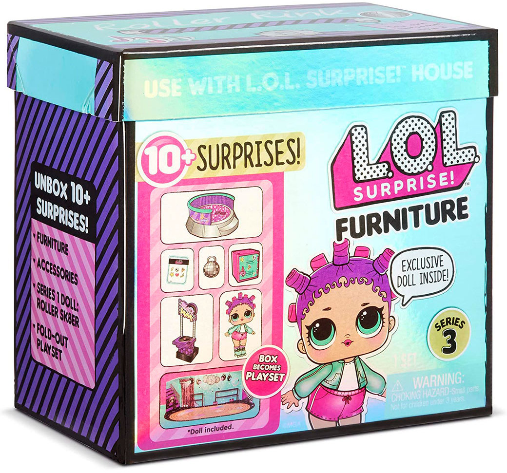 Акція на Игровой набор с куклой L.O.L. SURPRISE! серии "Furniture" S2 - РОЛЛЕРДРОМ РОЛЛЕР-ЛЕДИ 567103 від Stylus