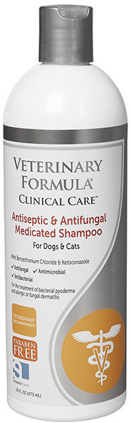 veterinary formula Шампунь Veterinary Formula Antiseptic&Antifungal Shampoo антисептический и противогрибковый для собак и котов 3.79 л (41080)