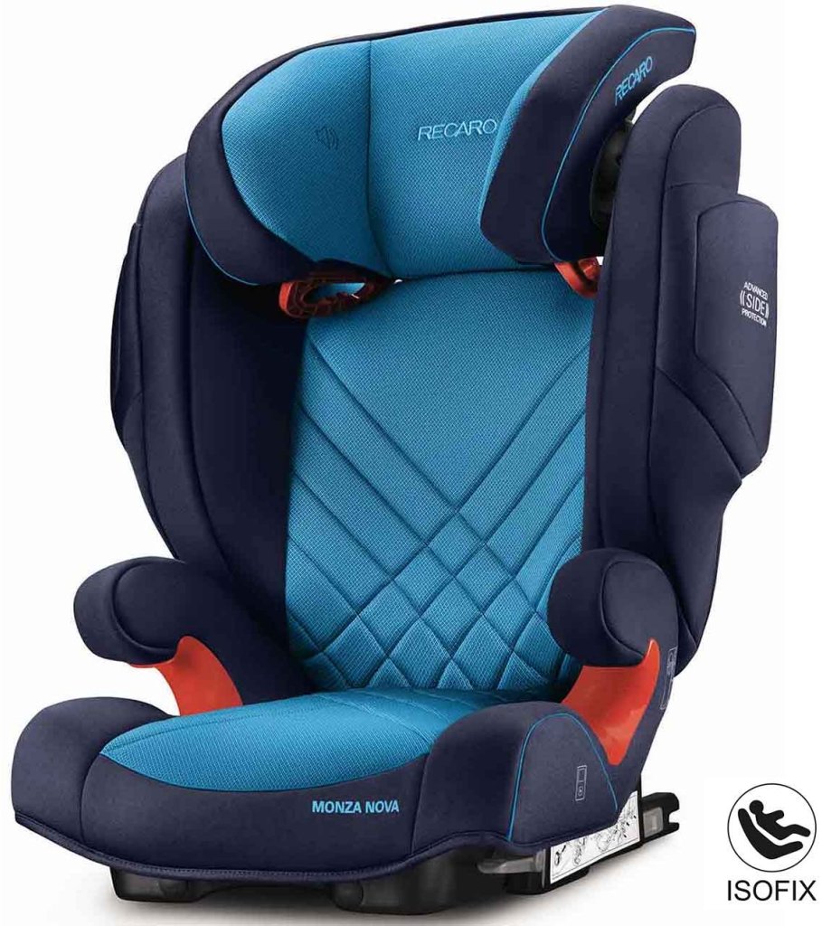 Акція на Автокресло Recaro Monza Nova 2 Seatfix Xenon Blue від Stylus