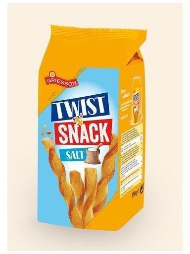 Акція на Хлебные палочки Twist Snack salt, 125 г (WT3430) від Stylus