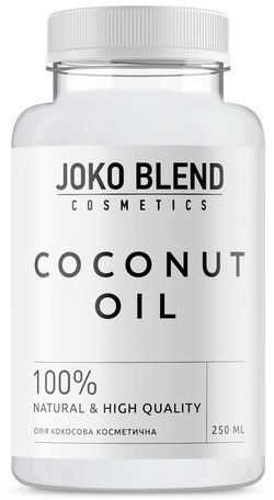 Акція на Joko Blend Coconut Oil 250 ml Кокосовое масло косметическое від Stylus