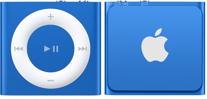 Акція на Apple iPod shuffle 5Gen 2GB Blue (MD775/MKME2) від Stylus
