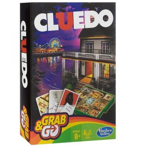 Акція на Настольная игра Hasbro, Cluedo Дорожная версия, Gaming (B0999) від Stylus