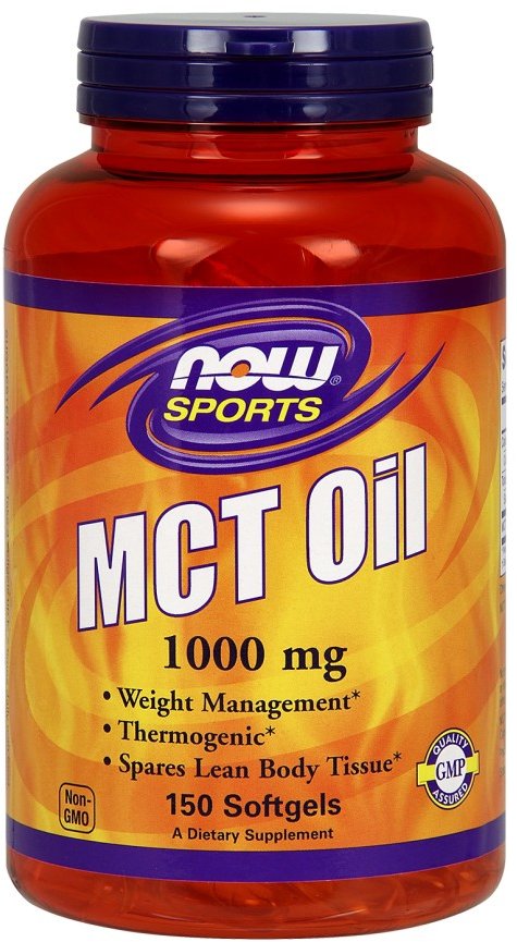 Акция на Now Foods Mct Oil 1,000 Mg 150 Sgels Масло МСТ от Stylus