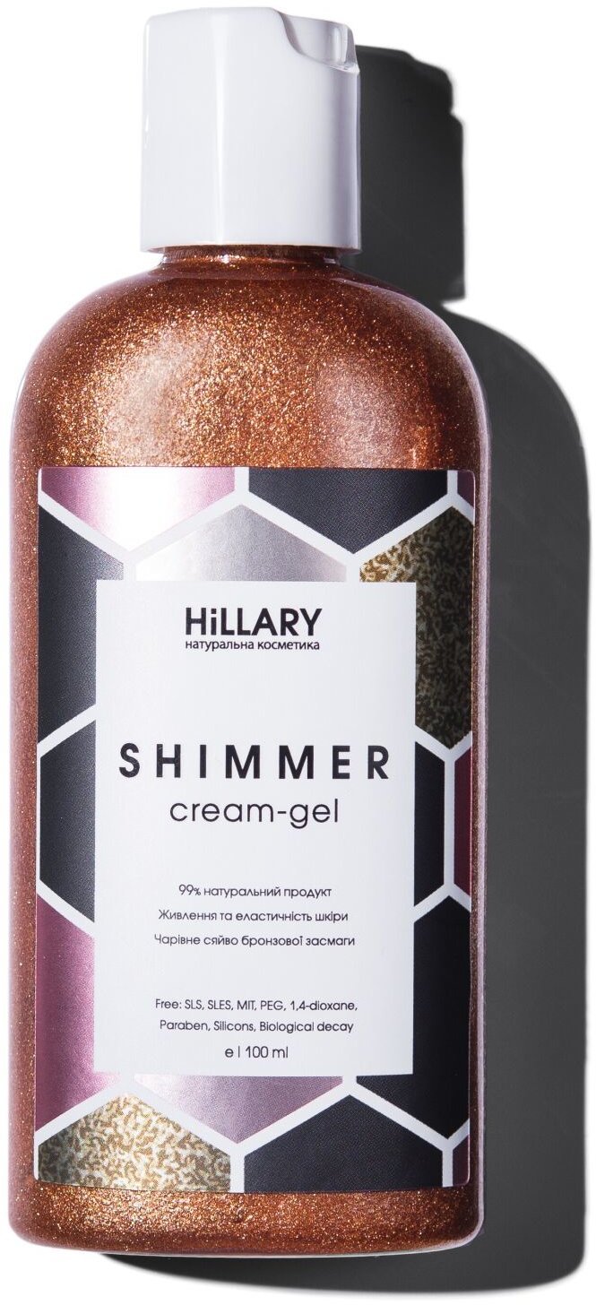 Акция на HiLLARY Shimmer cream-gel 100 ml Шиммер крем-гель от Stylus