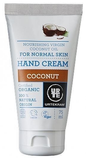 Urtekram Hand Cream Coconut 75 ml Органический крем для рук Кокос