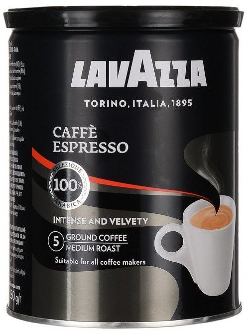 Акція на Кофе Lavazza Caffe Espresso (ж/б) 250 г (DL4602) від Stylus