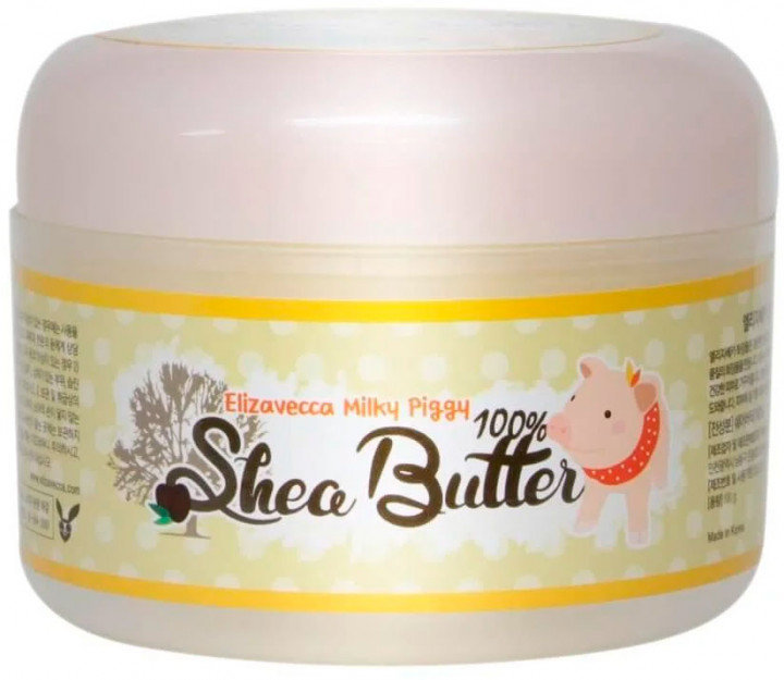 Акція на Elizavecca Milky Piggy Shea Butter 100% Крем-бальзам с маслом ши 88 ml від Stylus