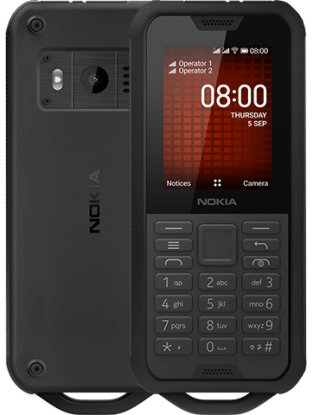 Акція на Nokia 800 Tough Dual Sim Black Steel (UA UCRF) від Stylus