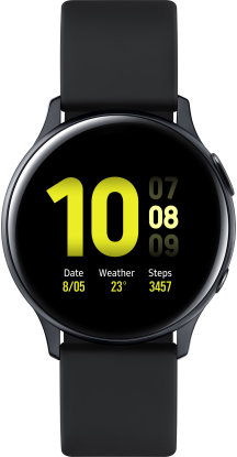 Акція на Samsung Galaxy Watch Active 2 40mm Black Aluminium (SM-R830NZKASEK) від Stylus