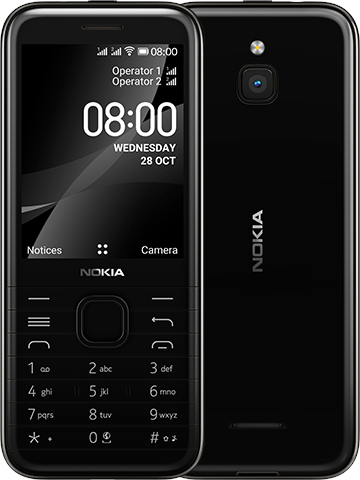 Акція на Nokia 8000 4G Black (UA UCRF) від Stylus