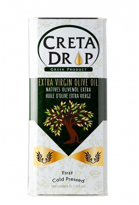 Акція на Оливковое масло Creta Extra Virgin Drop , 5 л (WT3625) від Stylus