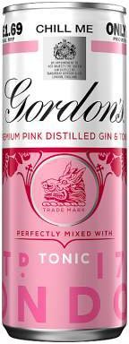 Акция на Напиток алкогольный Gordon's Pink GIN-TONIC 5% ж/б 250мл (PLK5000289930574) от Stylus