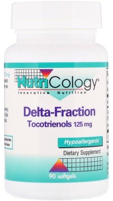 allergy research group Nutricology Delta-Fraction Tocotrienols 125 mg 90 Softgels Дельта-фракция токотринол ARG-56670