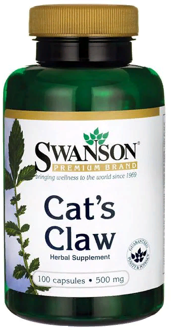Акция на Swanson, Cat's Claw 500 mg 100 caps (SWA-01514) от Stylus
