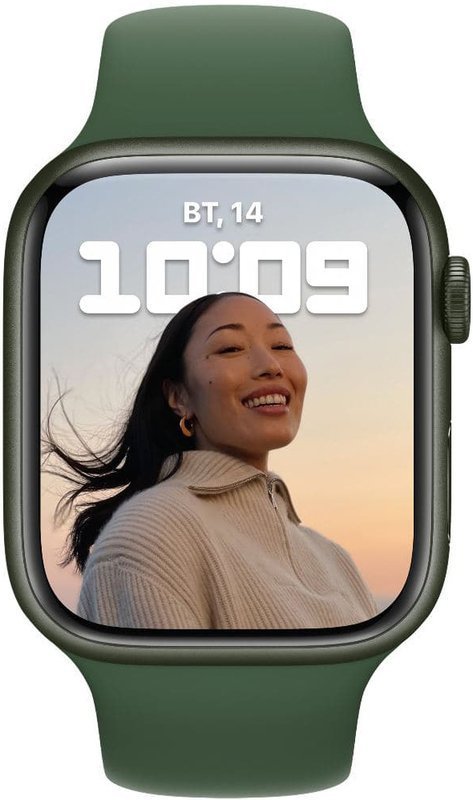 Apple Watch Series 7 45mm Gps Green Aluminum Case With Green Sport Band (MKN73) Ua
Apple Watch Series 7 45mm Gps Green Aluminum Case With Green Sport Band (MKN73) Ua