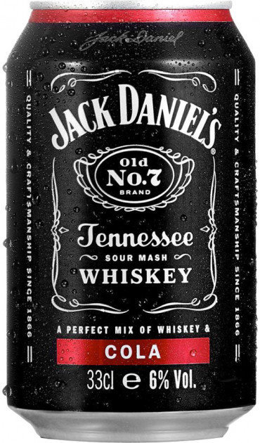 Акція на Напиток алкогольный Jack Daniels Whiskey-Cola 6% 0.33л (PLK5099873003220) від Stylus