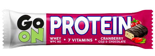 Акция на Протеиновый батончик Go On Nutrition Protein Bar 50 g /1 servings/ Cranberry-Chocolate от Stylus