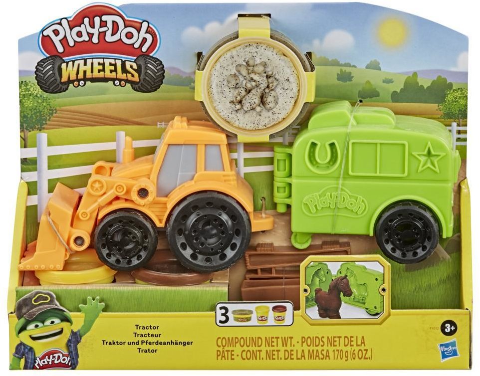 Игровой набор Hasbro Play-Doh Трактор (F1012)