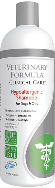 veterinary formula Шампунь Veterinary Formula Clinical Care Hypoallergenic Shampoo гипоаллергенный для собак и котов 473 мл (43912)