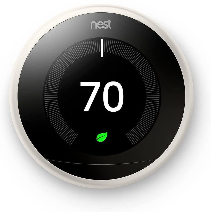 nest Nest Learning Thermostat 3nd Generation White (T3017US)
