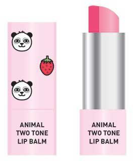 Акція на Skin79 Animal Two-Tone Lip Balm Strawberry Panda Двухцветный бальзам для губ 3.8g від Stylus