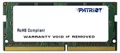 

Patriot 8 Gb SO-DIMM DDR4 2666 MHz (PSD48G266682S)