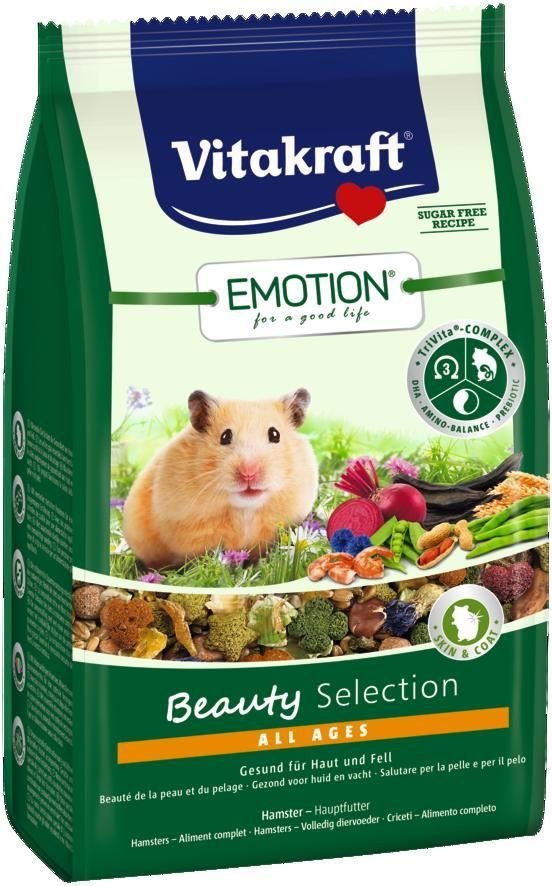 

Корм для хомяков Vitakraft Emotion Beauty Selection All ages 600 г (4008239337566)