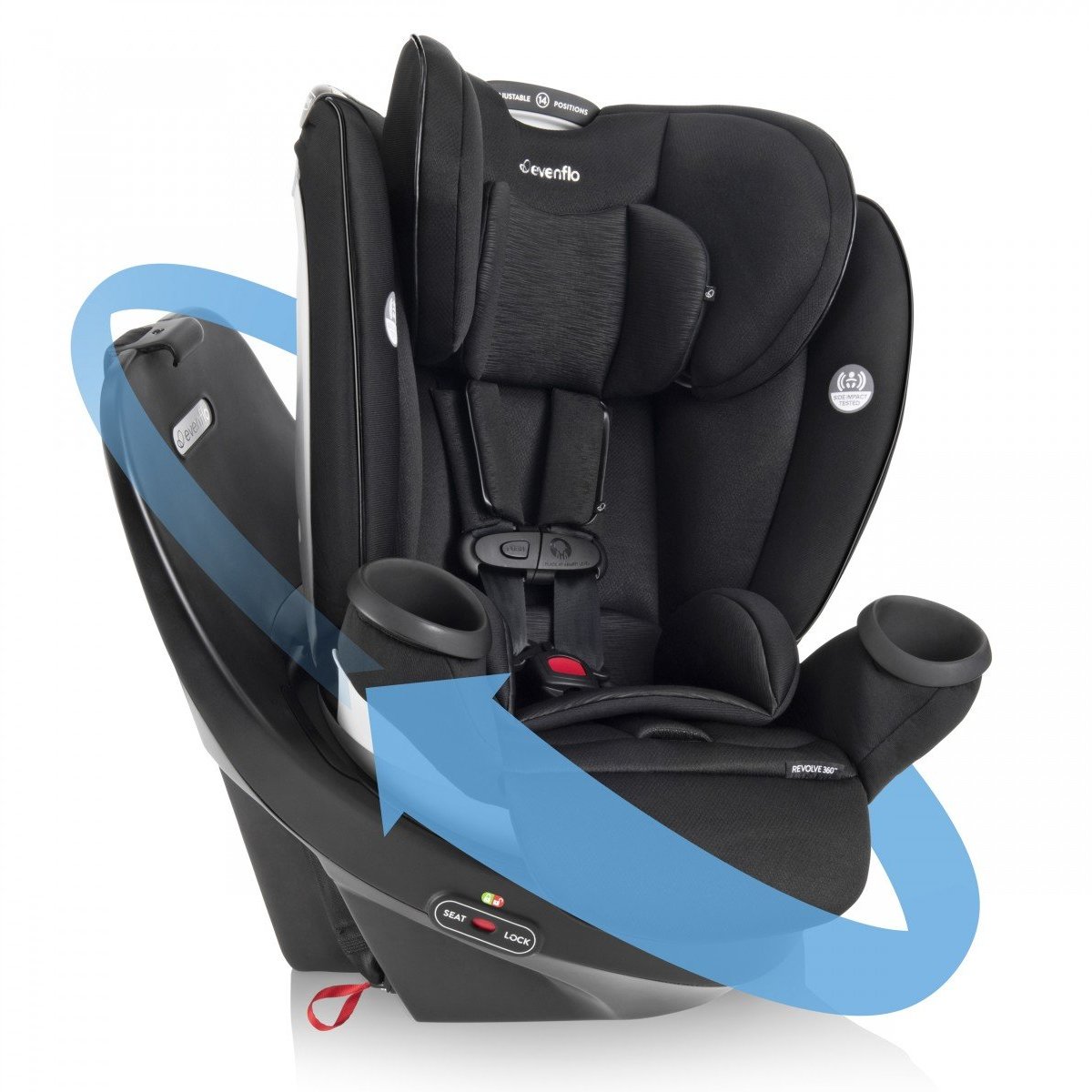 

Автокресло Evenflo Gold Revolve 360 Lx - Onyx (группа от 1,8 до 54,4 кг)