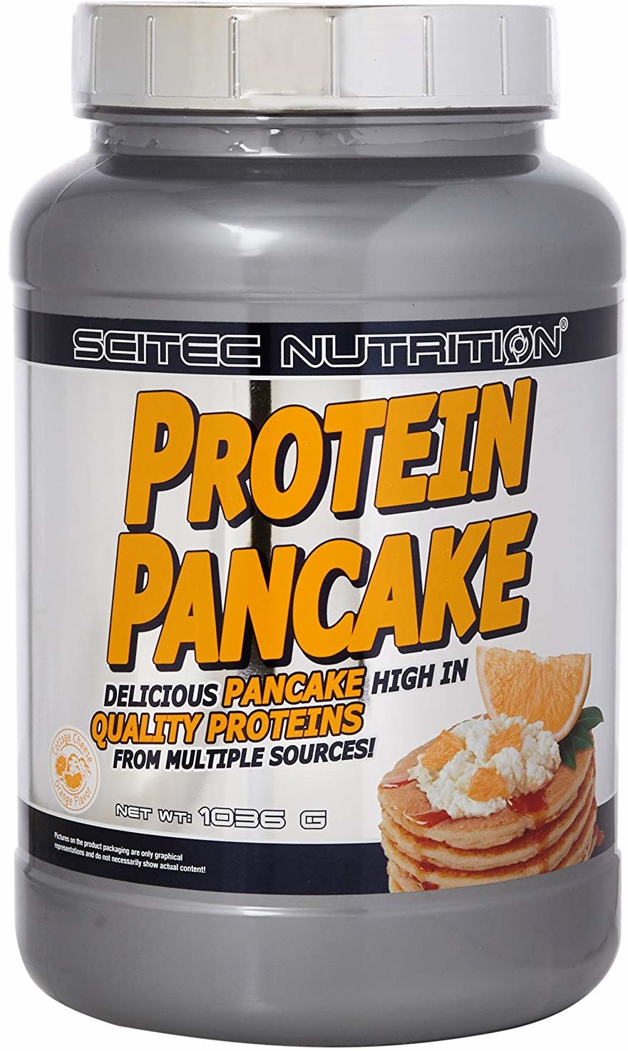 

Scitec Nutrition Protein Pancake 1036 g /28 servings/ Cottage Cheese Orange