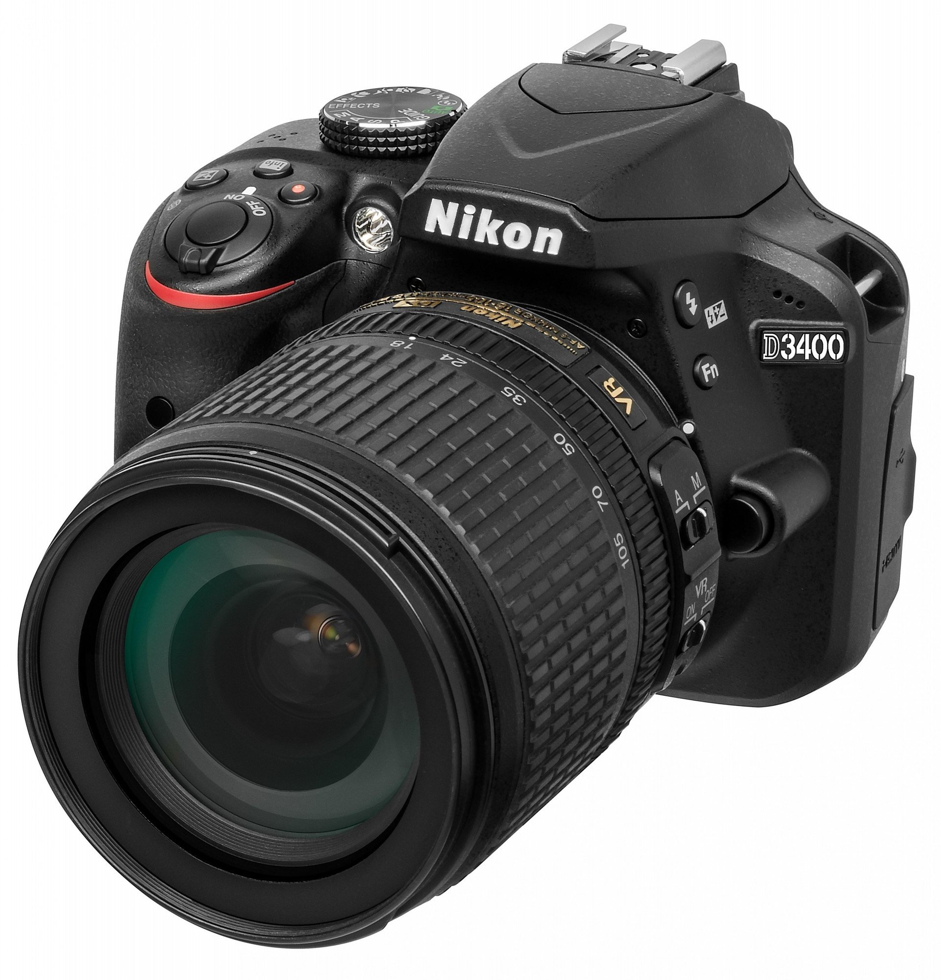 

Nikon D3400 kit (18-105mm VR) Официальная гарантия