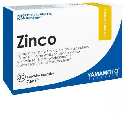 

Yamamoto Nutrition Zinco 30 Capsules